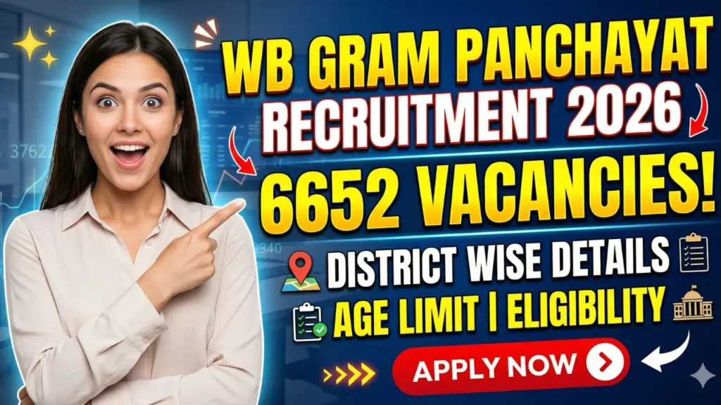 WB Gram Panchayat Recruitment 2026 WB Gram Panchayat Recruitment 2026